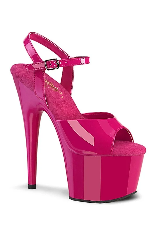 ADORE-709 Sandal | Fuchsia Patent