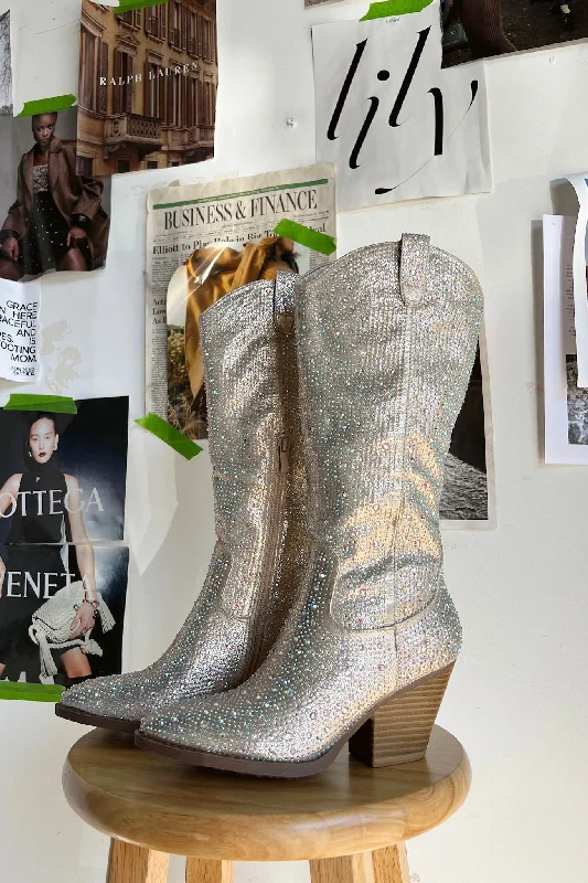 Bejeweled Boots