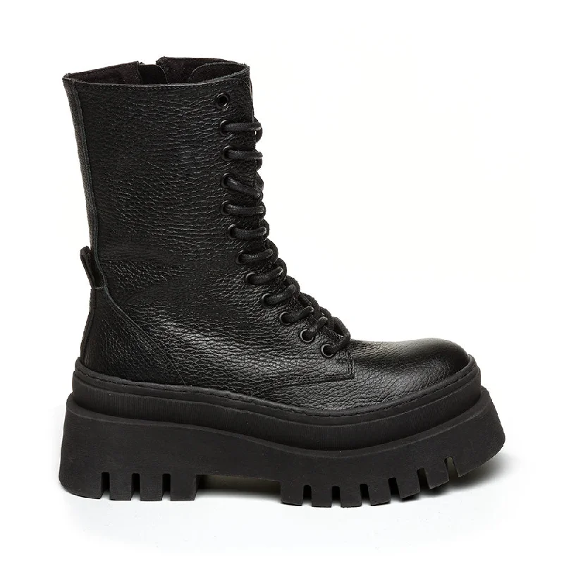 Jcoast Boot BLACK LEATHER