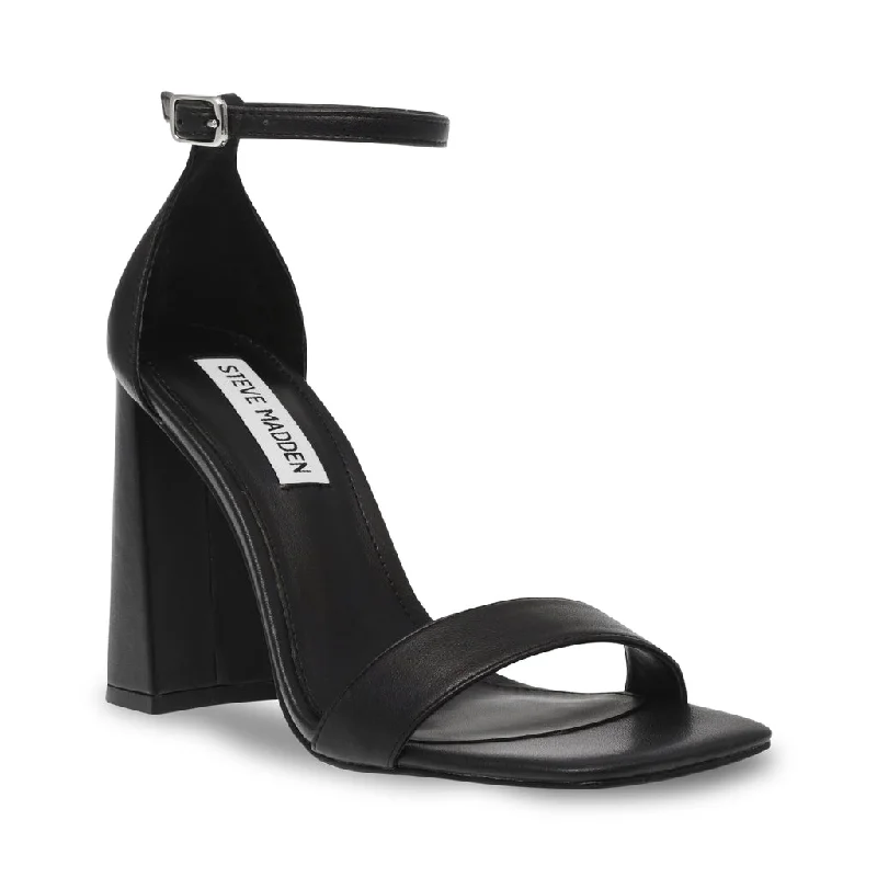 Airy Sandal BLACK LEATHER