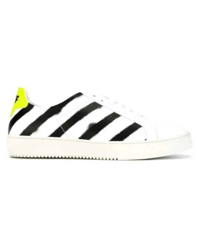 Off-White Sculpted Italian Leather Sneakers