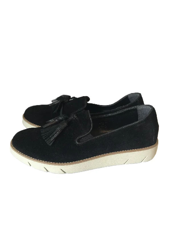 Black Shoes Flats By The Flexx Size: 10