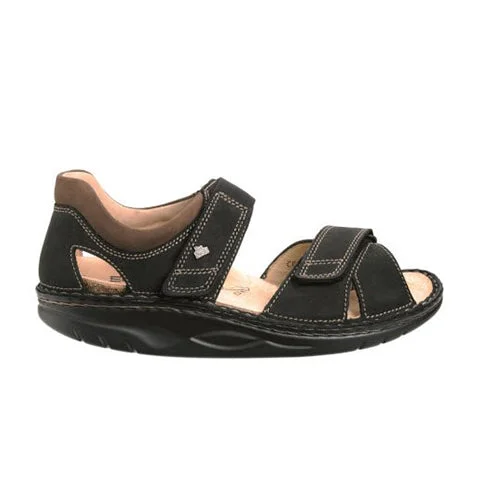 Finn Comfort Samara Backstrap Sandal (Unisex) - Buggy Schwarz