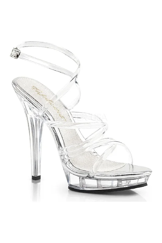 LIP-106 Sandal | Clear Vinyl