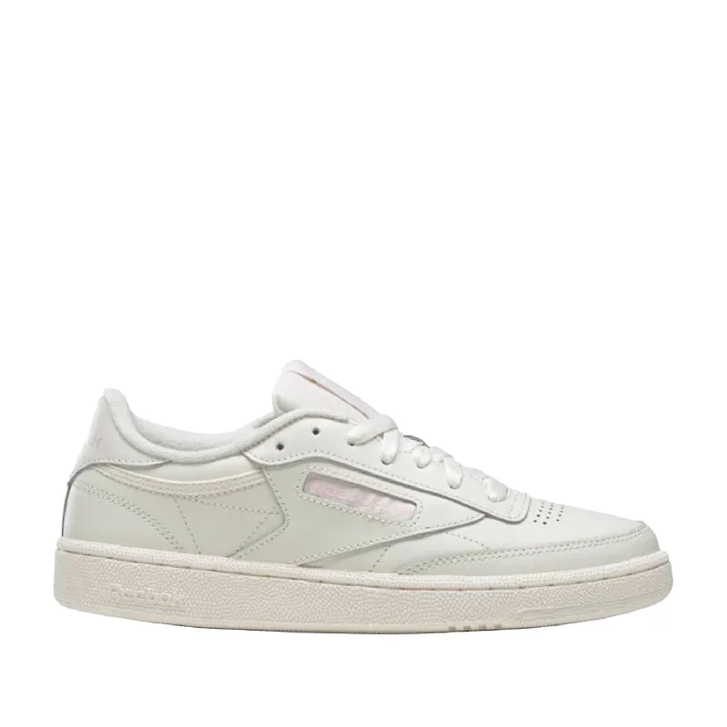 Reebok Footwear  Women's Club C 85 Vintage Reebok Classics Ftw Women Ftwr Wht/Chalk/Infused Lilac M