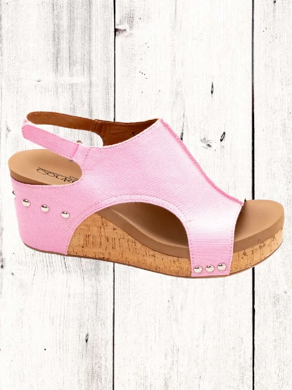 Corkys(*15) Carley Canvas Wedge