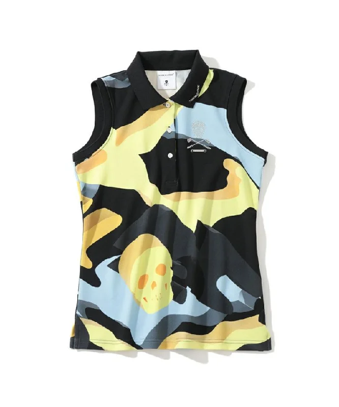 Dimention Camo Sleeveless Polo | WOMEN