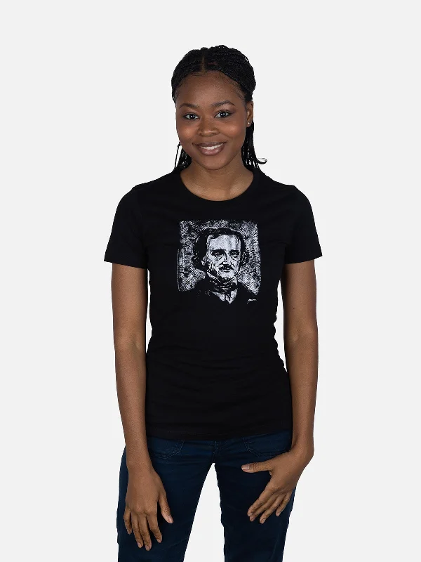 Edgar Allan Poe Melancholy Women's Crew T-Shirt