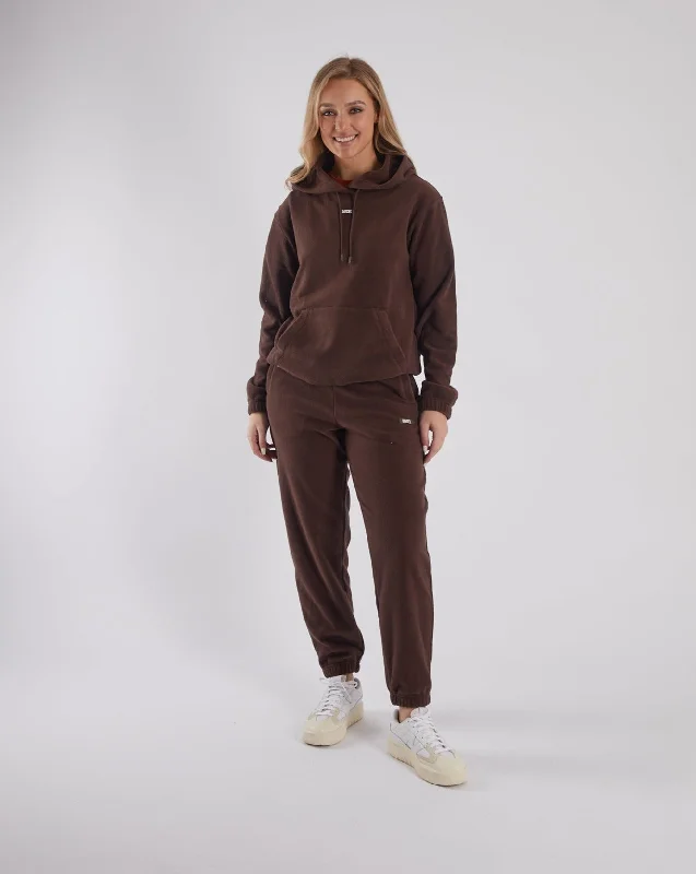 Nala Fleece Jogger Deep Coco