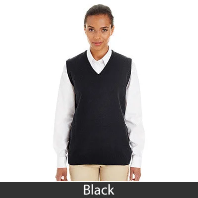 Harriton Ladies' Pilbloc V-Neck Sweater Vest