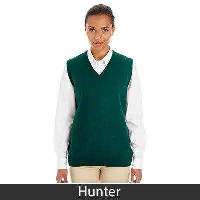 Harriton Ladies' Pilbloc V-Neck Sweater Vest