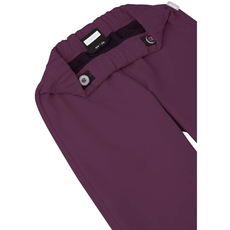 Reima Softshell Pants Oikotie Deep purple