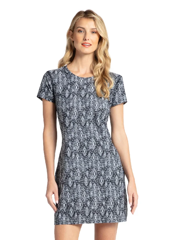 Sanibel Short Sleeve Shift Dress