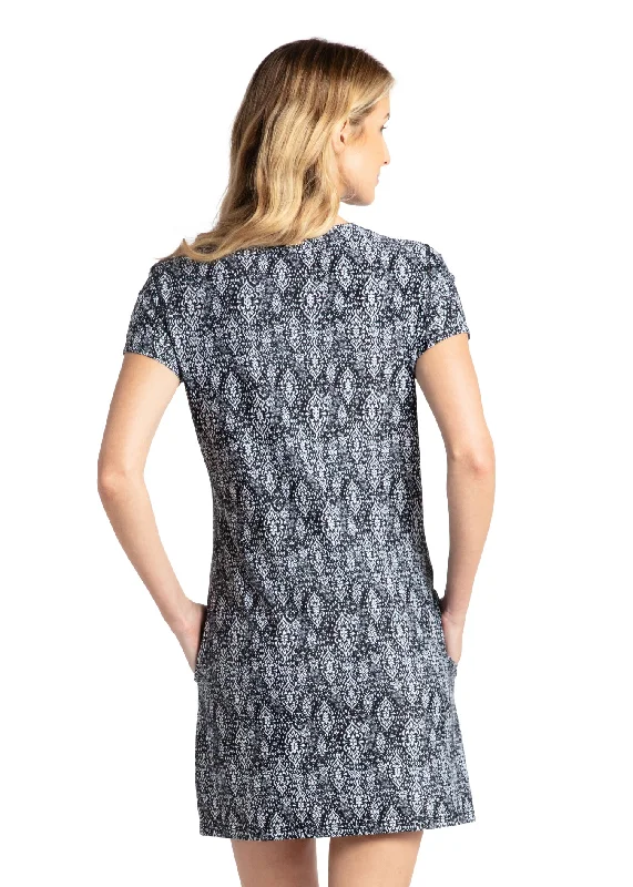 Sanibel Short Sleeve Shift Dress