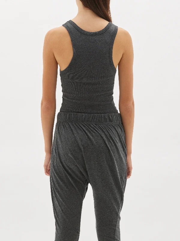 slim superfine rib tank