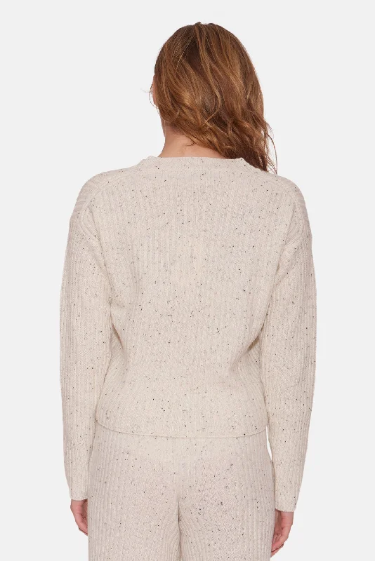 Beatrice Ribbed Cardigan Aspen