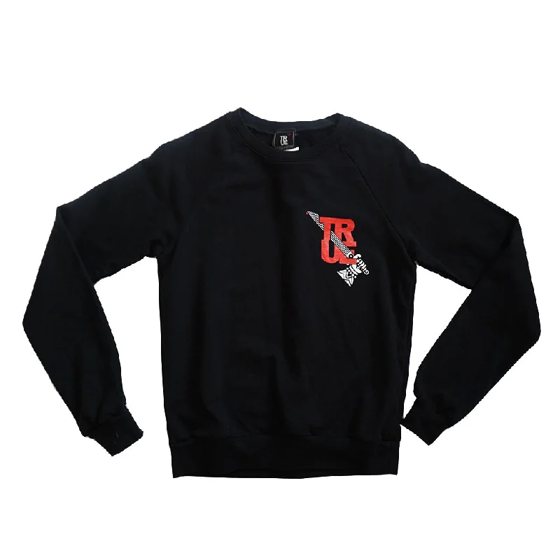 Womens True Royalty Crewneck Sweatshirt Black