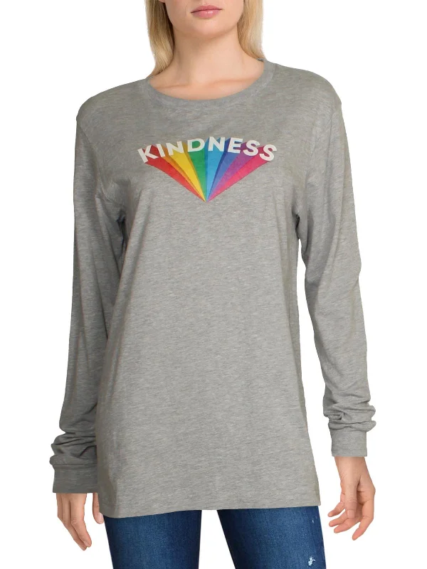 Kindness Womens Cotton Graphic T-Shirt