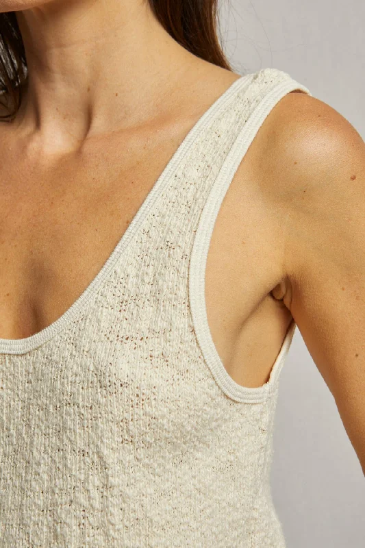 Stacey Cotton Mesh Tank