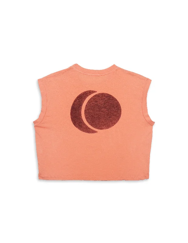 Sundry La Lune Muscle Tank in Pink