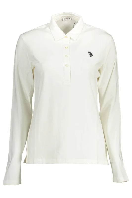 U.S. POLO ASSN. Elegant Long-Sleeved  Polo Women's Shirt