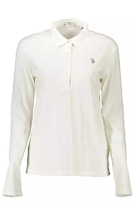 U.S. POLO ASSN. Elegant Long-Sleeved  Polo Women's Shirt