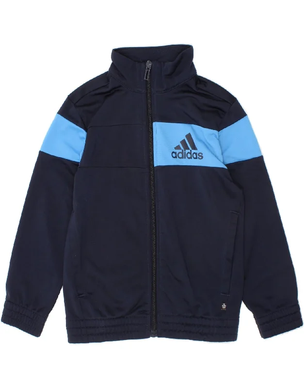Essential Men's Puffer JacketsADIDAS Boys Graphic Tracksuit Top Jacket 5-6 Years Navy Blue Colourblock