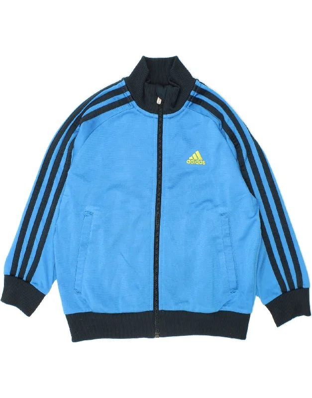 Best Men's Leather CoatsADIDAS Boys Tracksuit Top Jacket 4-5 Years Blue Polyester