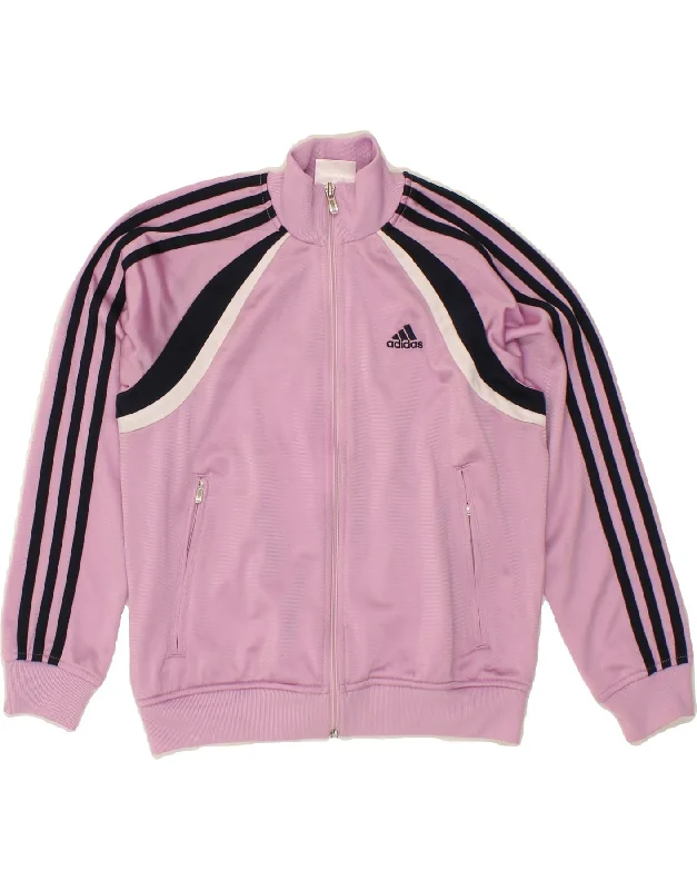 Men's Coats for WorkADIDAS Girls Tracksuit Top Jacket 9-10 Years Pink Polyester
