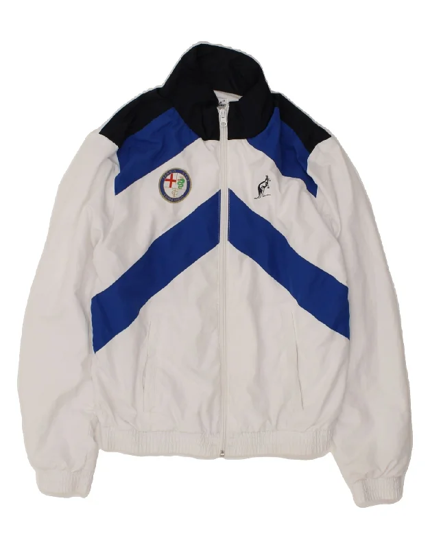 Men's Coats for SpringAUSTRALIAN L'ALPINA Boys Tracksuit Top Jacket 12-13 Years Large White