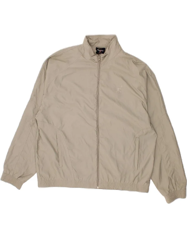 Men's Coats with Synthetic InsulationAUSTRALIAN L'ALPINA Mens Bomber Jacket UK 40 Large Grey Polyester
