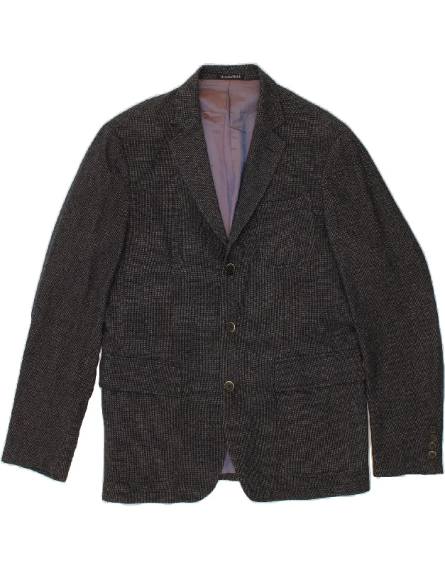 Men's Coats for Formal EventsBROOKSFIELD Mens 3 Button Blazer Jacket UK 52 XL Grey
