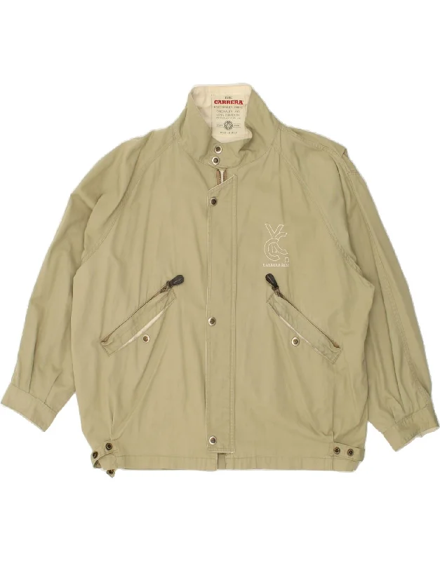 Versatile Men's Pea CoatsCARRERA Mens Bomber Jacket IT 54 2XL Beige