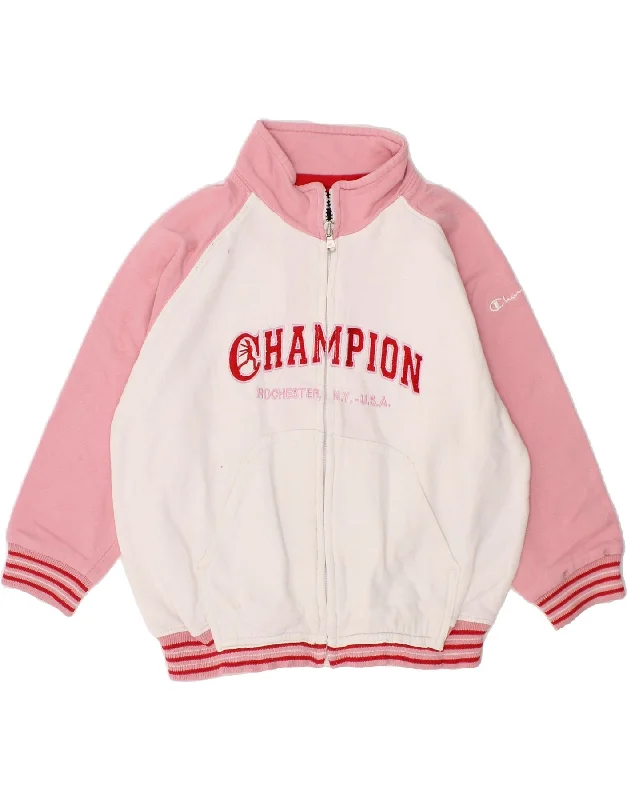 Men's Coats for Cold WeatherCHAMPION Baby Girls Graphic Tracksuit Top Jacket 18-24 Months White