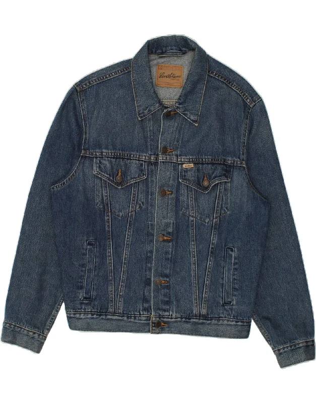 Men's Coats for Winter CampingLEVI STRAUSS & CO Mens Denim Jacket UK 40 Large Blue Cotton
