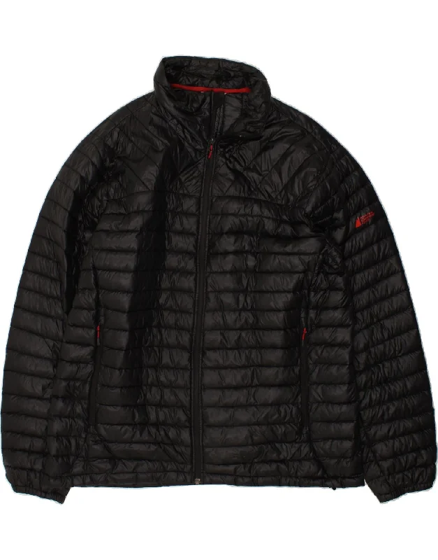 Men's Coats with Patchwork DesignsMOUNTAIN EQUIPMENT Mens Padded Jacket UK 44 2XL Black Polyester